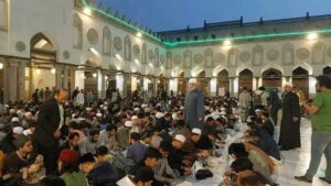 إفطار جماعي بالجامع الأزهر