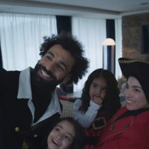 محمد صلاح وأسرته