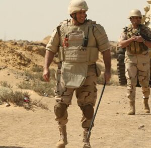 أحمد تهامي من كواليس مسلسل الكتيبة 101