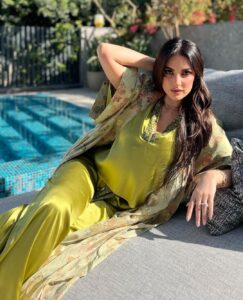 درة في أخر ظهور لها