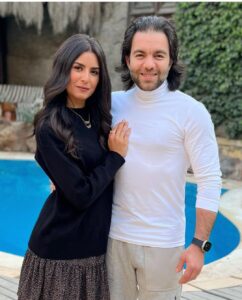 ريهام ايمن برفقة شريف رمزي