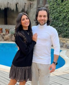 ريهام ايمن برفقة شريف رمزي