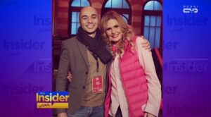 الفنانة يسرا برفقة المخرج عمرو صلاح