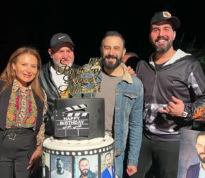 من الاحتفال بيوم ميلاد قصي خولي