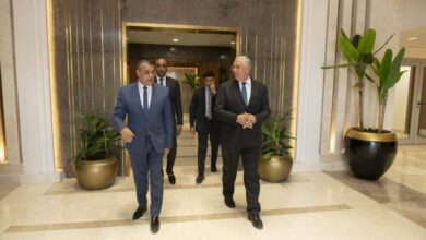 وزير الإنتاج الحربي ووزير الزراعة
