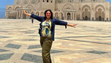 الحاجة وصيفة.. أحدث ظهور للفنانة هالة صدقي