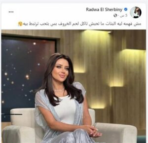 قناة cbc تحيل رضوى الشربيني للتحقيق.. تعرف على السبب 