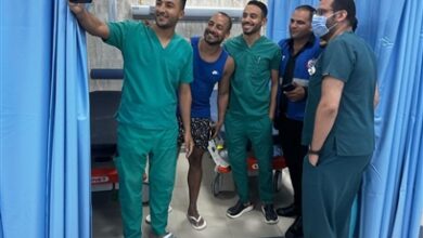 بسبب إصابة في قدمه.. عمرو وهبة يقضي إجازته بالمستشفى
