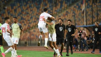 الزمالك ضد المقاولون العرب
