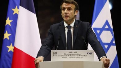 الرئيس الفرنسي إيمانويل ماكرون