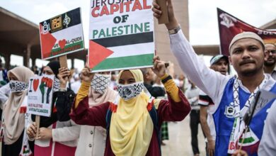 احتجاجات ماليزيا ضد إسرائيل