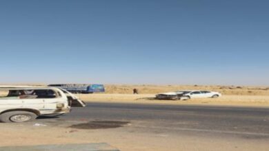 أثار الحادث
