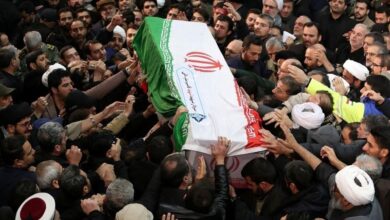 نعوش ضحايا انفجارات إيران