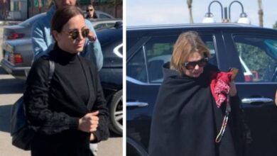 الفنانة يسرا وريهام عبد الغفور